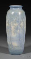 Rookwood Pottery Scenic Vellum Vase